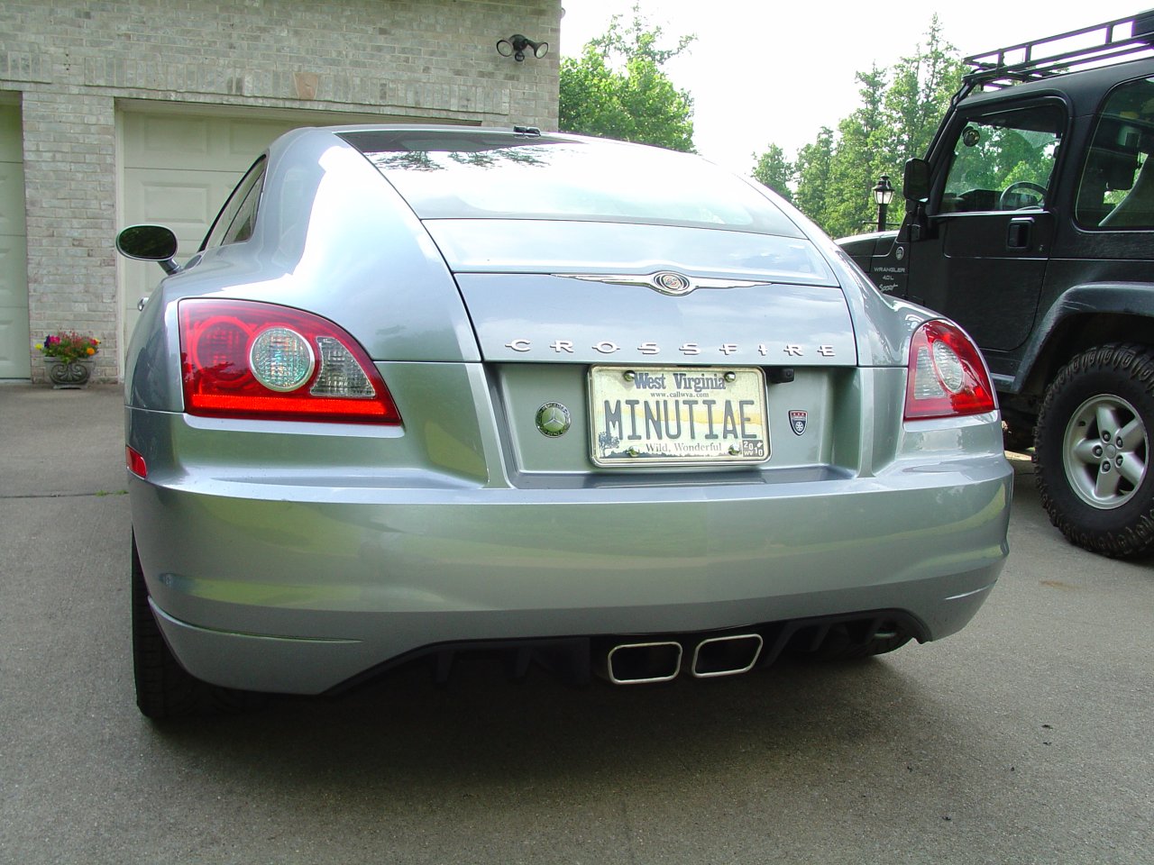 Chrysler crossfire touch up paint #1