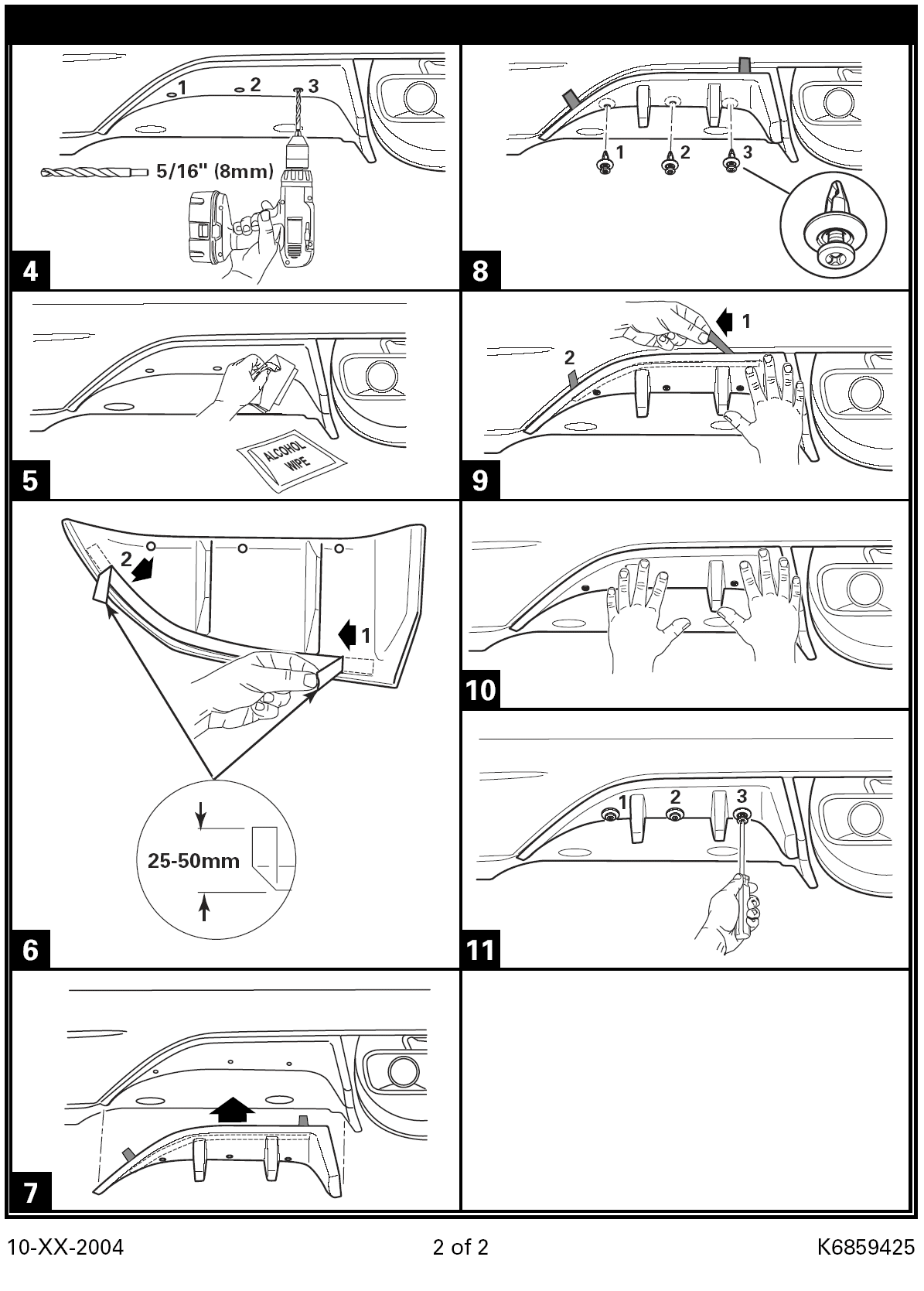 Crossfire Rear Fascia Closeout Panel Page 2