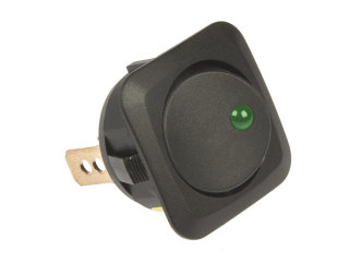 Dorman Conduct-Tite Green LED Rocker Switch 84883