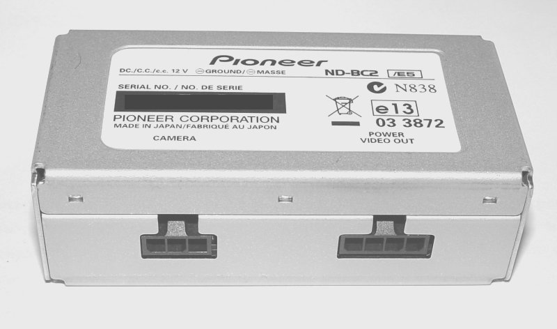 Pioneer ND-BC2 Rear-View Camera Control Box