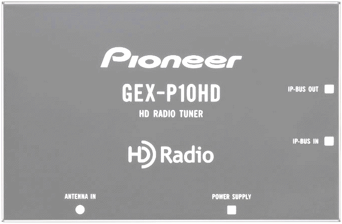 Pioneer GEX-P10HD HD Digital Tuner