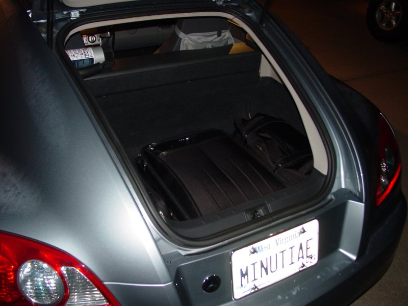 Chrysler Crossfire Touring Gear - Loaded In the Car