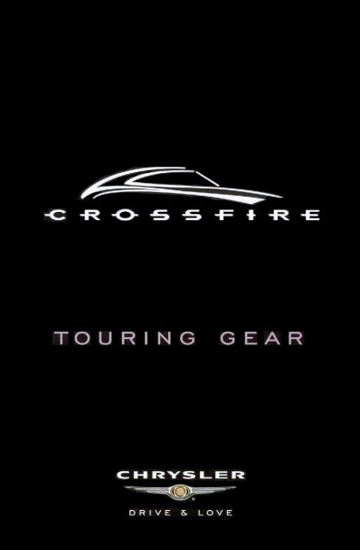 Chrysler Crossfire Touring Gear Tag