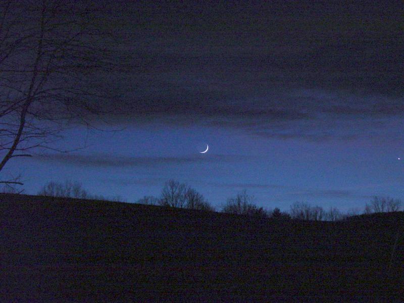 Moonrise in Sweedlin Valley - Click to Enlarge