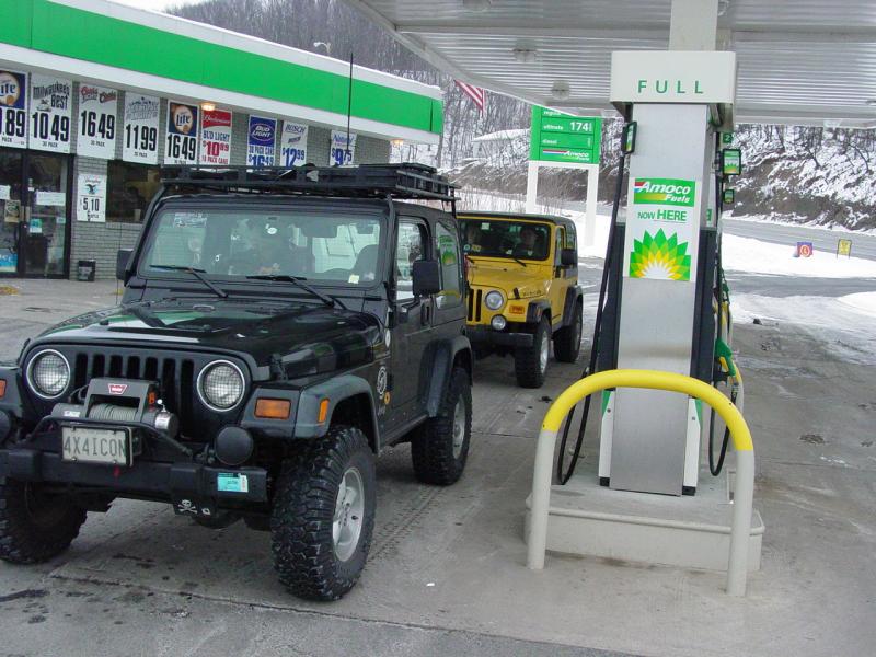 Fueling in Keyser - Click to Enlarge