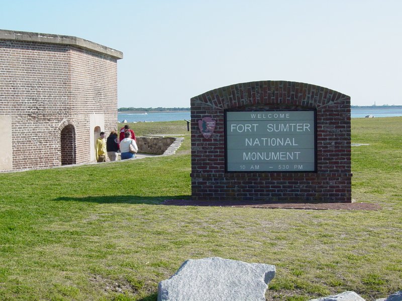 Entrance to Fort Sumter