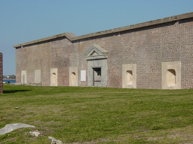 Wall at Fort Sumter