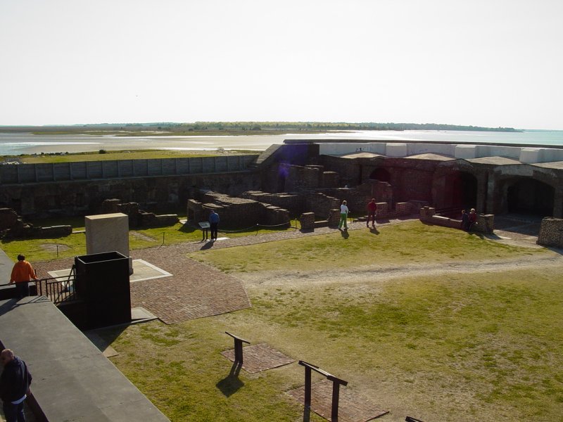 Parade Field at Fort Sumter