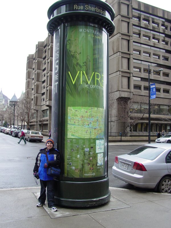 McGill Metro entrance along rue Sherbrooke, Montreal
