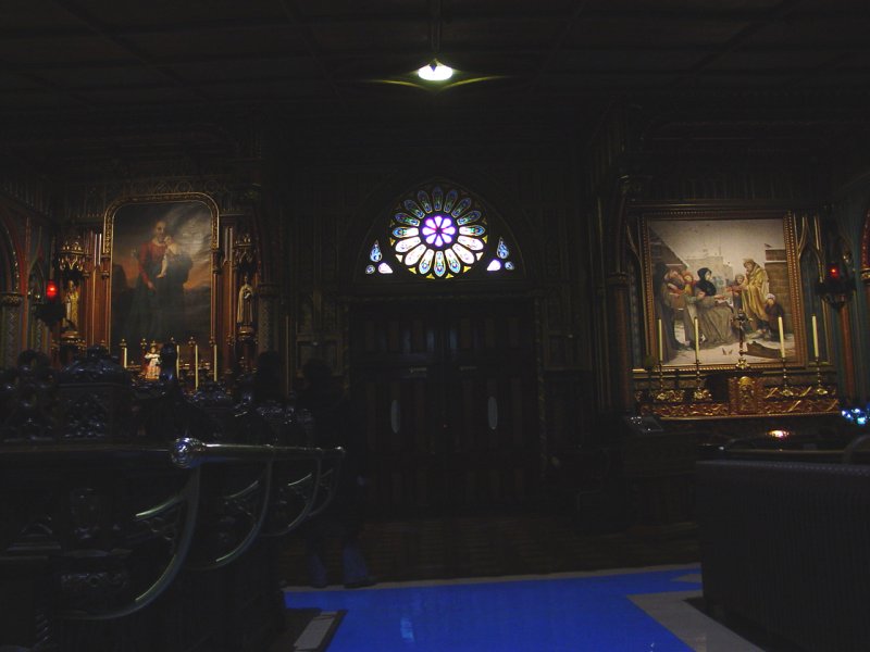 Interior of Notre Dame Basilica Montreal