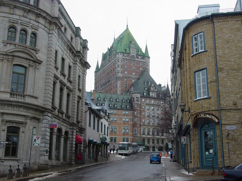 Le Chateau Frontenac - Click to Enlarge