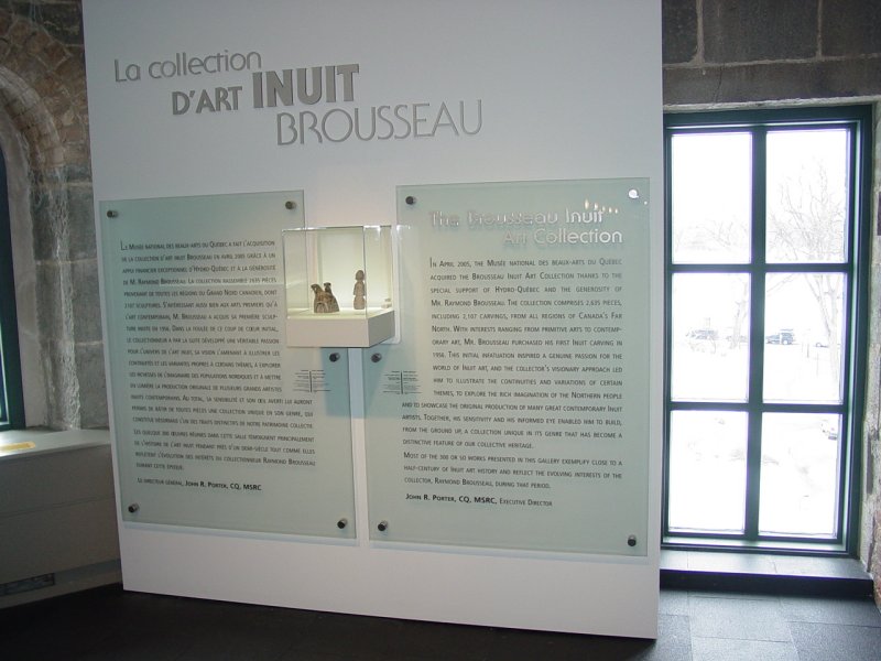 Muse National des Beaux-Arts du Qubec Inuit Exhibit