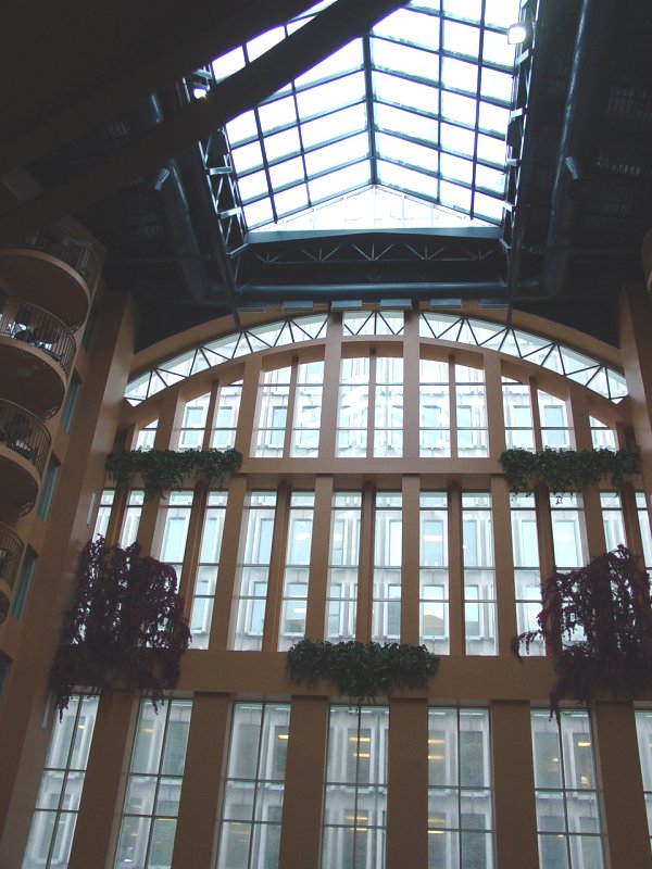 Indoor atrium at Palace Royale - Click to Enlarge