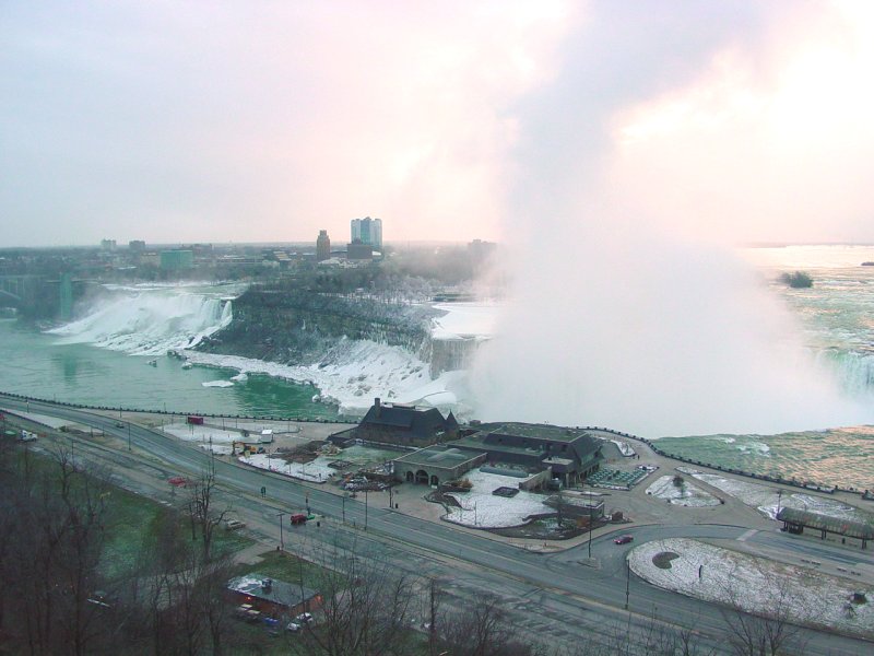 View from Hotel Room - Niagara Falls