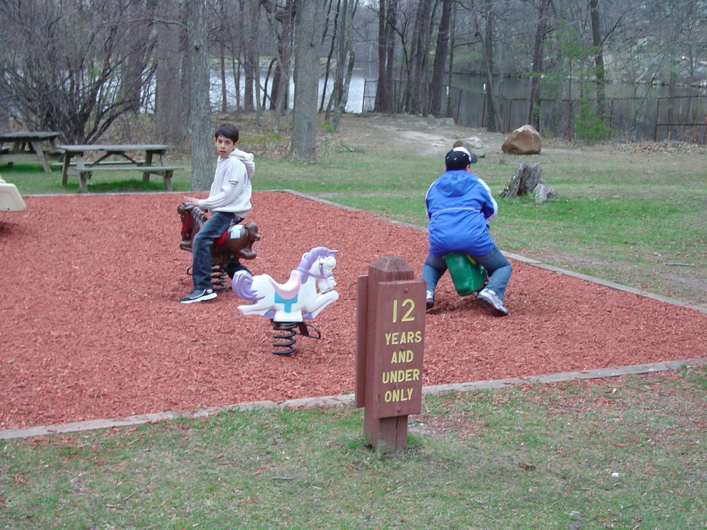 Playground at the Beach at Cacapon Resort State Park