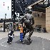 Kids outside Stadium