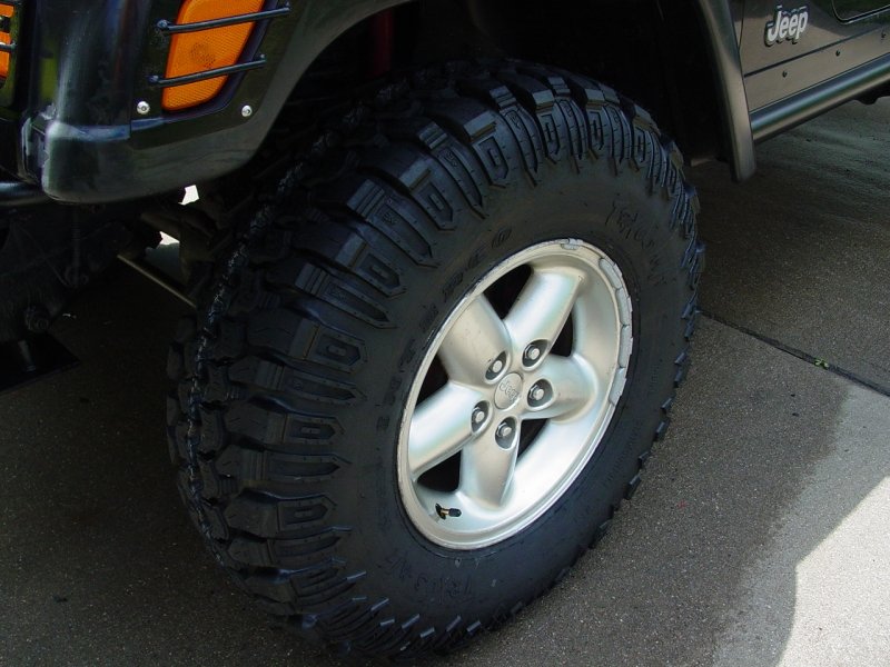 New Tires, Wheel Touch-Up