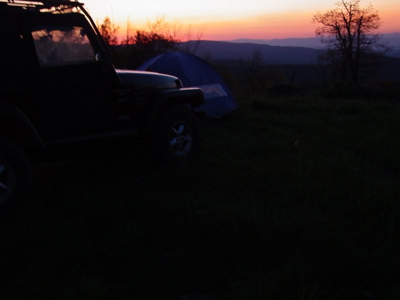 Sunrise on Meadow Knob