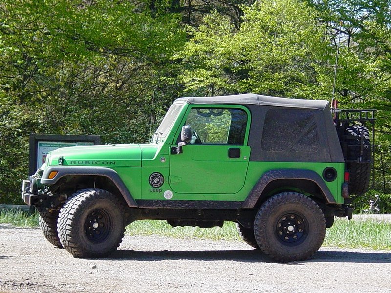 Roys Jeep at Clines Hacking