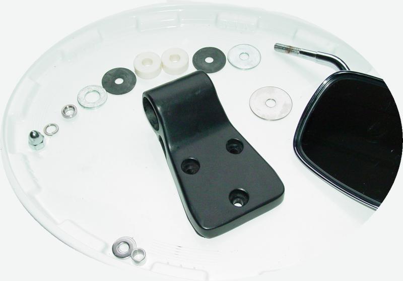 Mirror Mounting Assembly Parts - Click to Enlarge