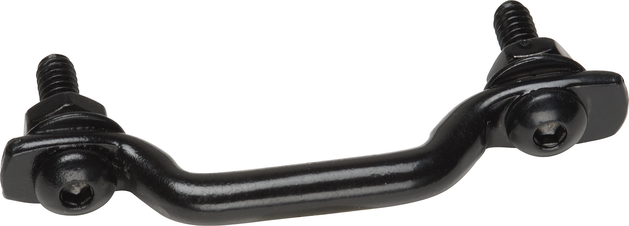 Black Stainless Steel Footman Loop - Click to Enlarge