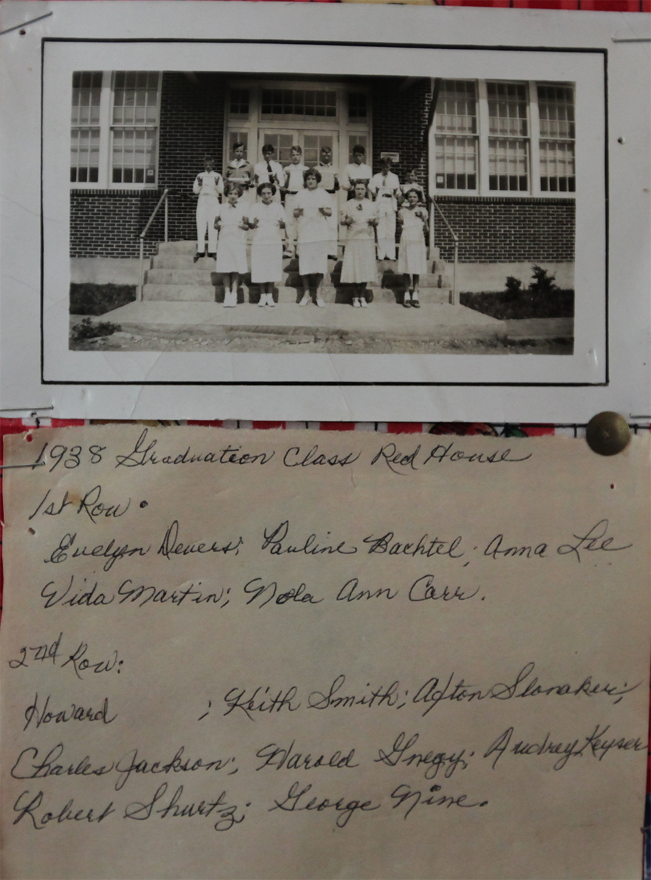 Class of 1938 at Red House Elementary School Antique Mall