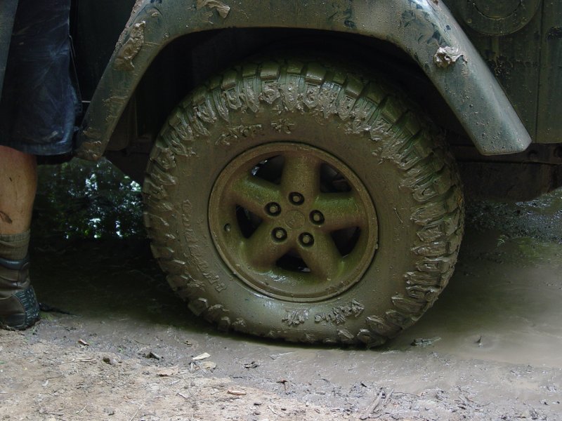 Out of the Mud Hole