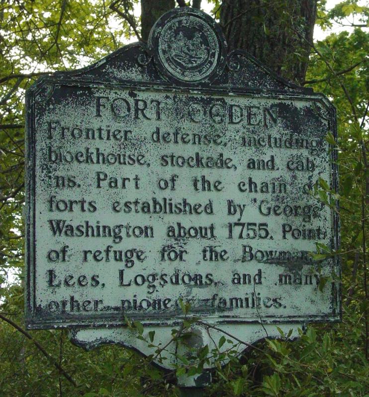 Fort Ogden Historical Marker - Click to Enlarge