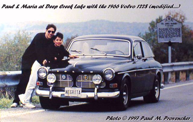 Paul and Maria at McHenry Outlook at Deep Creek Lake 1997