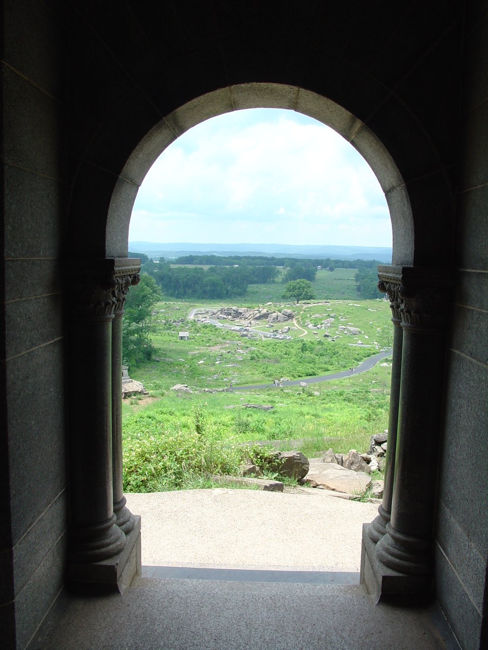 View of Devil's Den from Little Round Top
