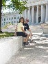 Maria and Paul at the WV State Capitol  - Charleston, WV