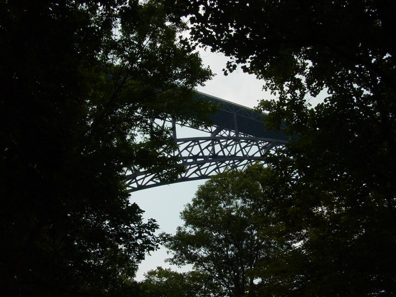 New River Gorge Bridge from CR-82