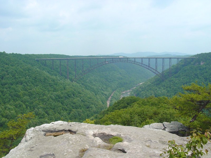 Long Point with view of New River Gorge and Bridge