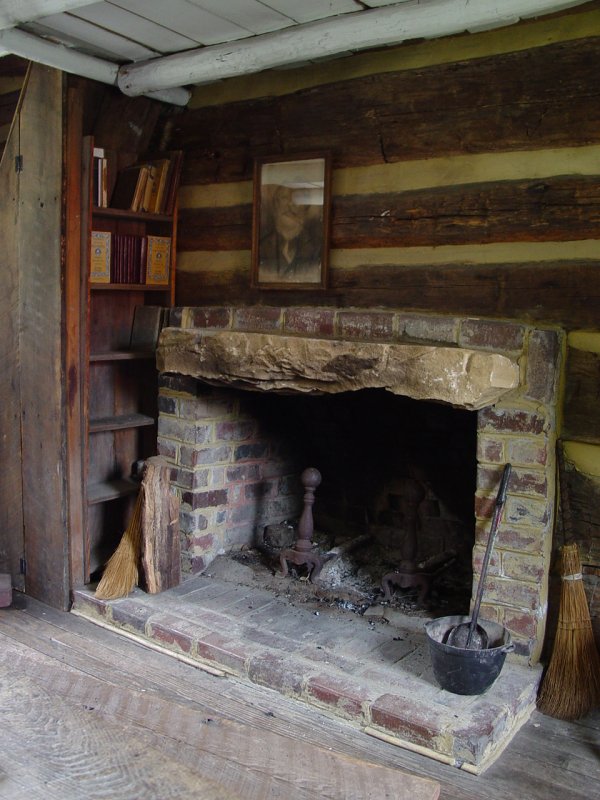 Hearth in Schooll at Beckley Youth Museum of Southern West Virginia