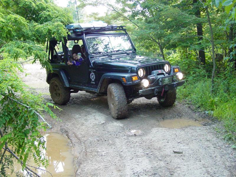 Jeep at Scattered Remains