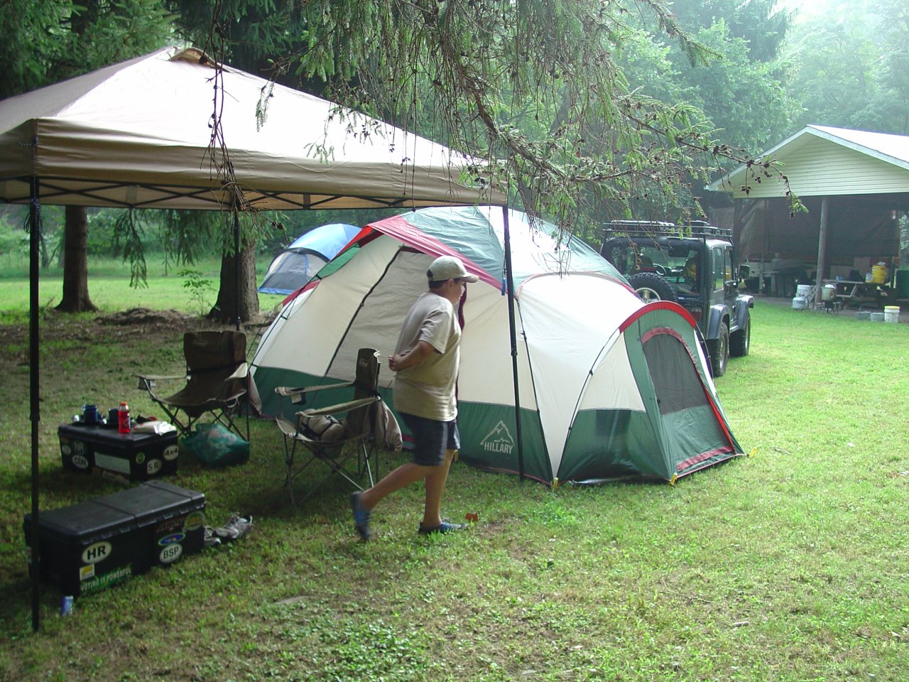 Our Camp at Peterkin