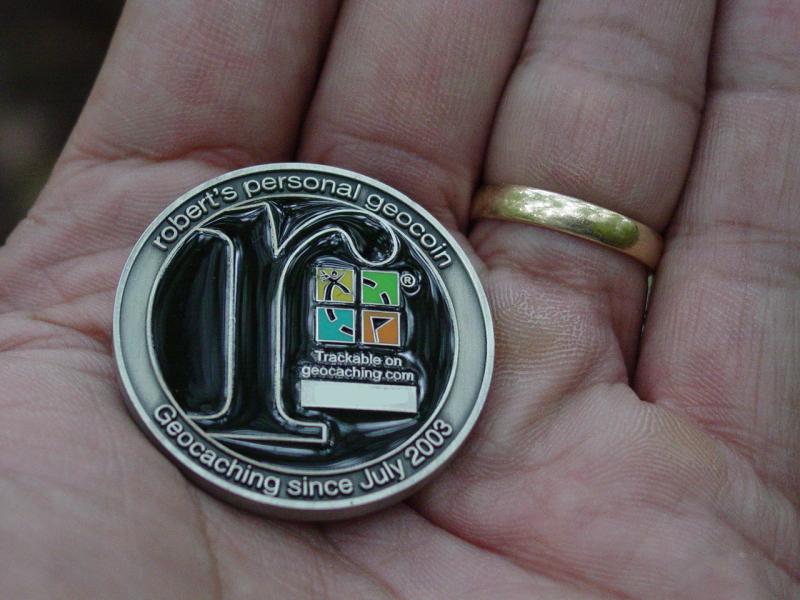 Robert's Personal GeoCoin - Click to Enlarge