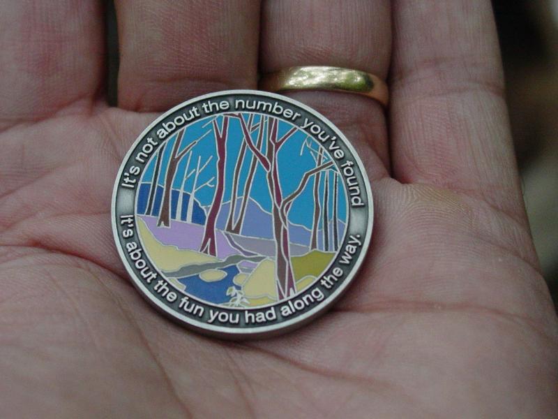 Robert's Personal GeoCoin - Click to Enlarge