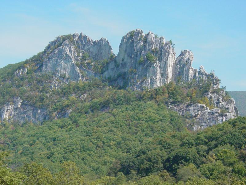 Seneca Rocks - Click to Enlarge