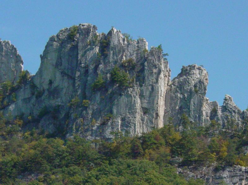 Seneca Rocks - Click to Enlarge