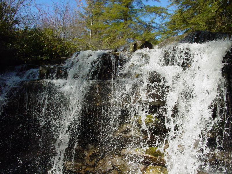 Big Run Falls near Campsite - Click to Enlarge
