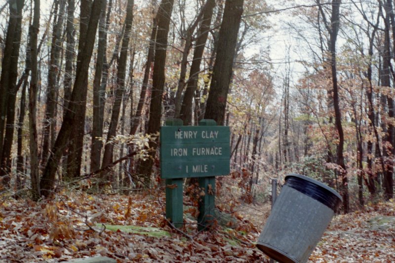 Henry Clay Iron Furnace Sign