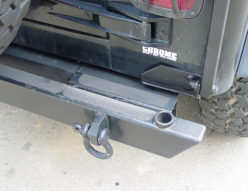 Detail of Bumper, Rack Bracket and Upright - Click to Enlarge