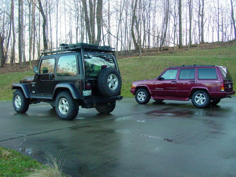 Two Jeeps - Click to Enlarge