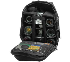 Canon Deluxe Photo Backpack 200EG for Canon EOS SLR Cameras (Black with Green Accent)