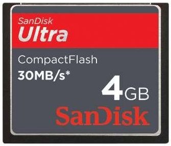 SanDisk Ultra 4GB Compact Flash Card