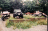 Frank, Paul, and Chris' Jeeps at Clines Hacking