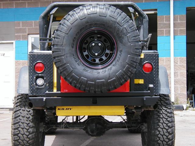 rear carrier and bumper - Click to Enlarge
