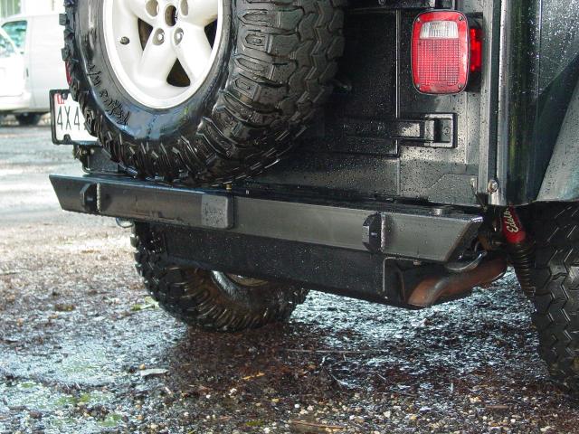 Homemade jeep rear bumper #3