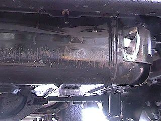 Condition of Factory Skid Plate